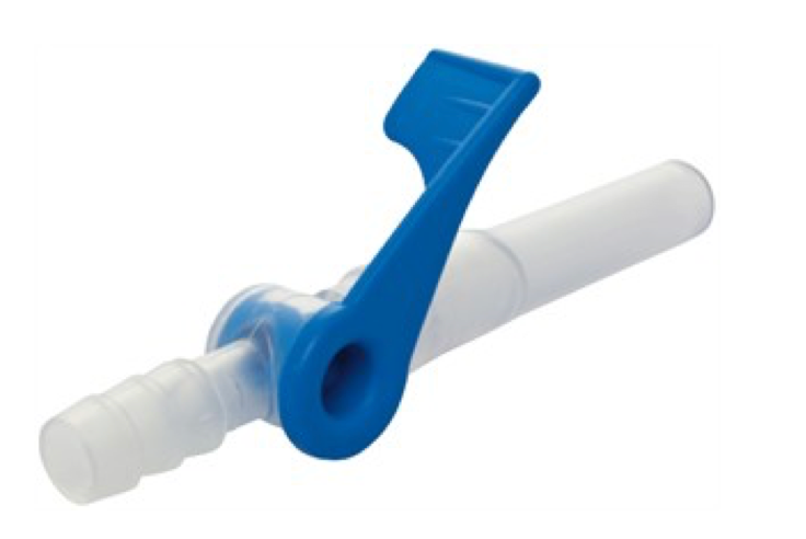 Flip-flow catheter valve